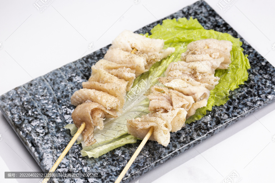 日式烤鸡皮串串