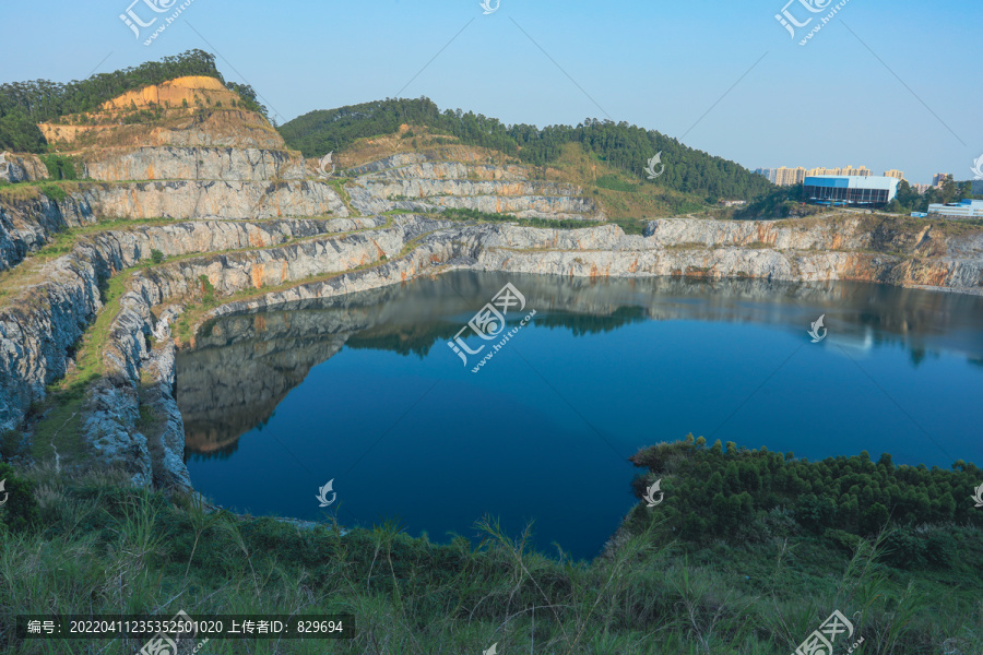 天池湖景