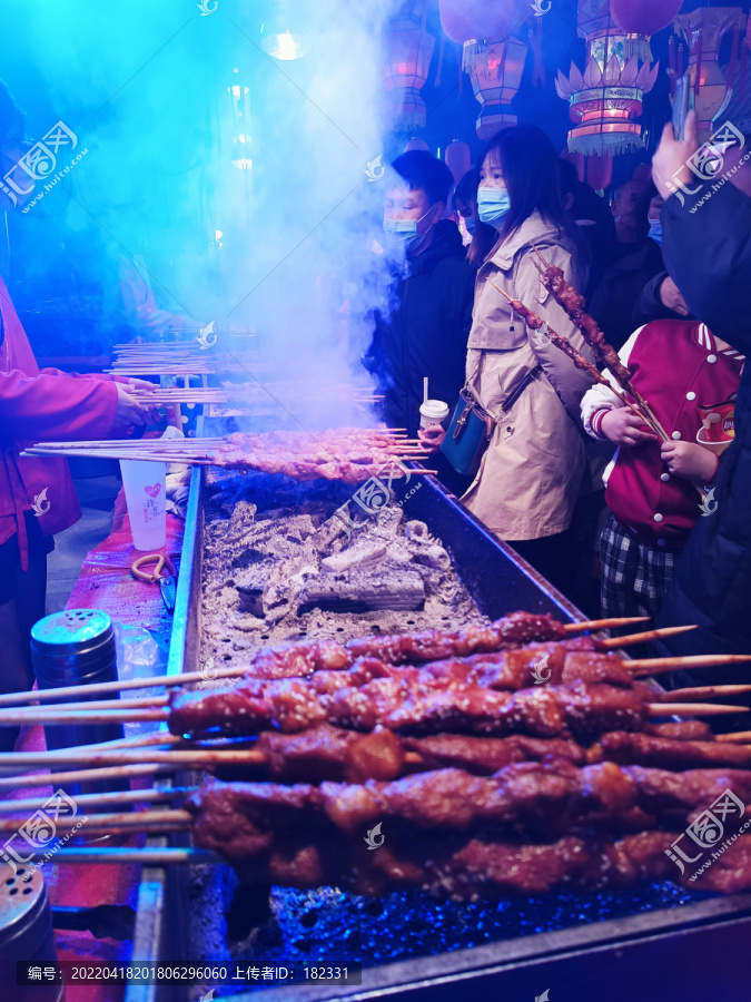 夜市烤摊