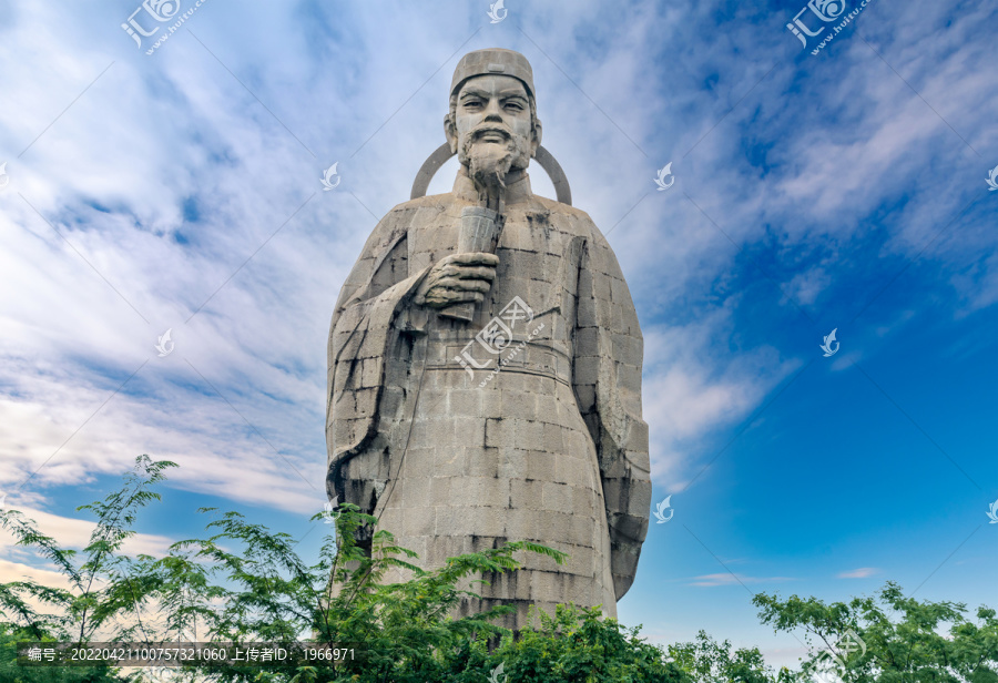 柳州雕像公园柳宗元像