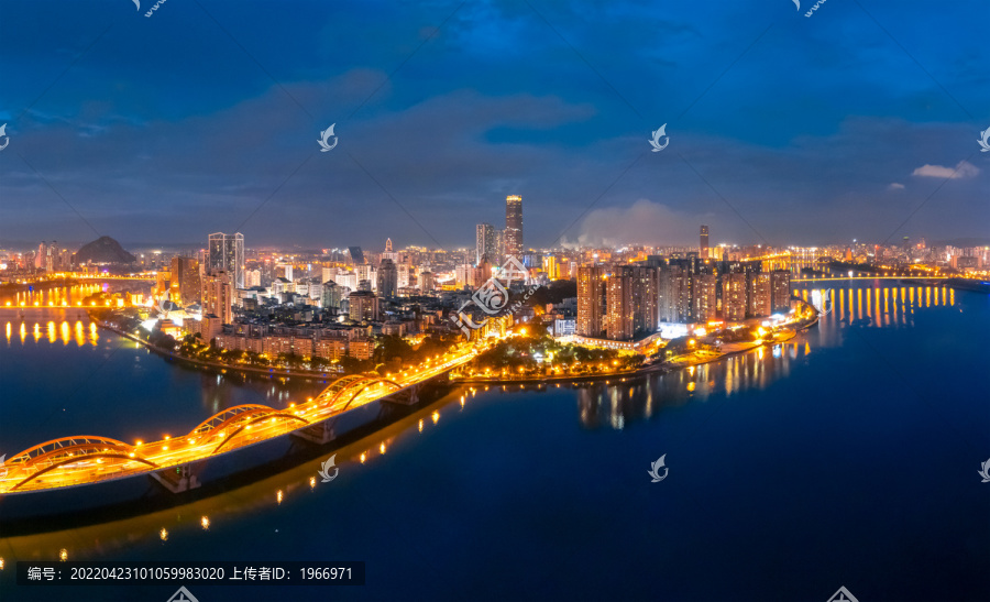 柳州文惠桥夜景