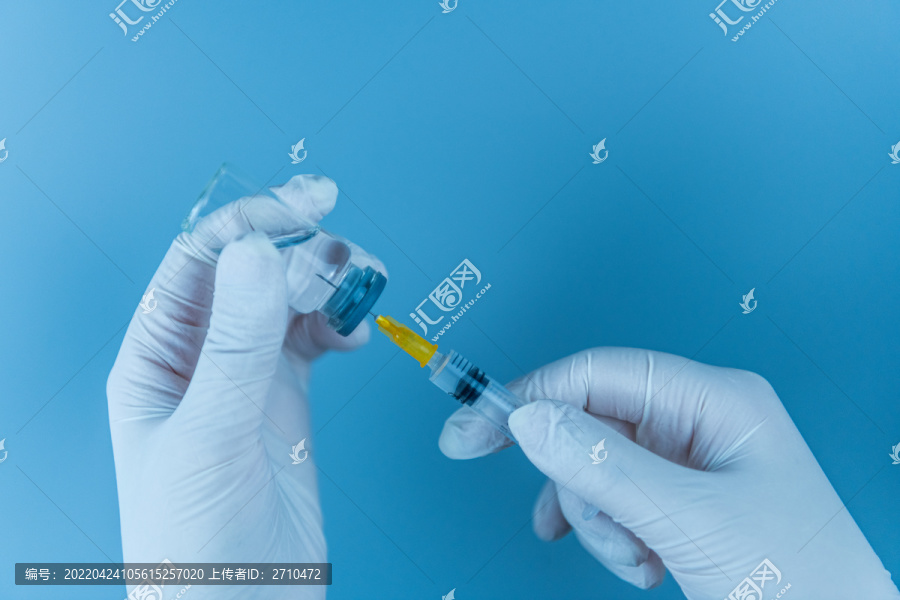 疫苗研发检测摄影图