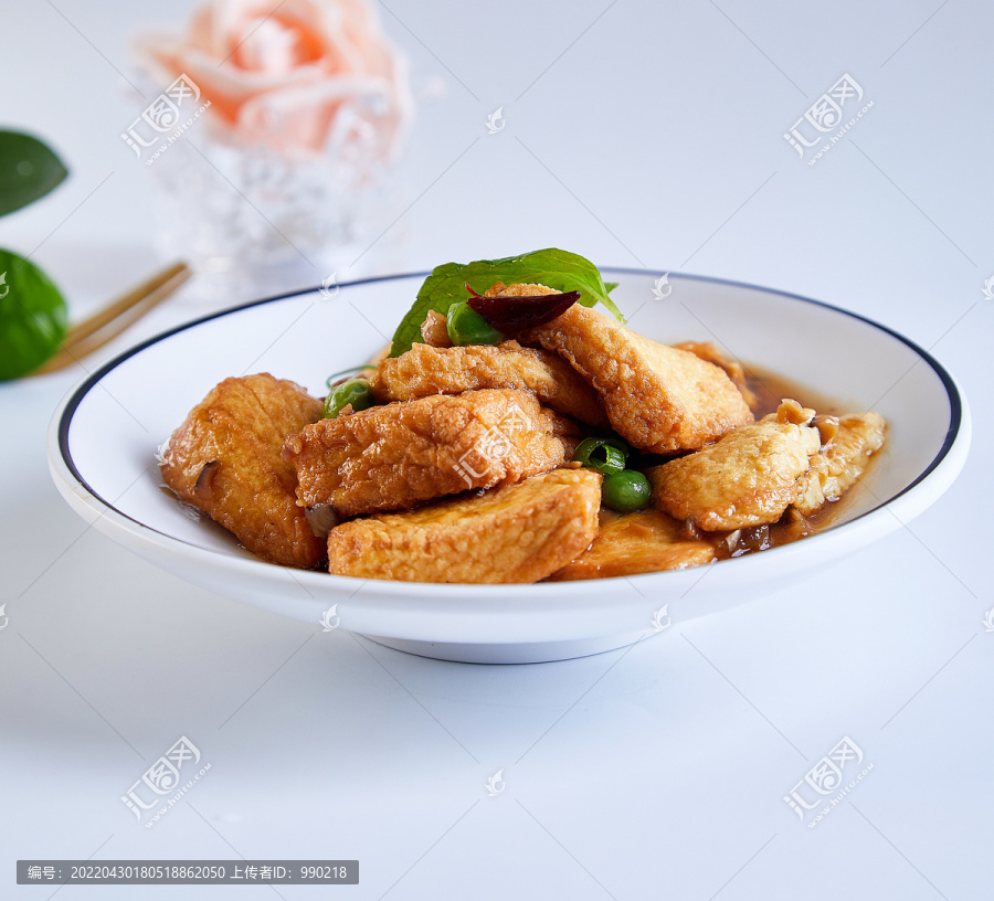 米沫烧鸡蛋豆腐