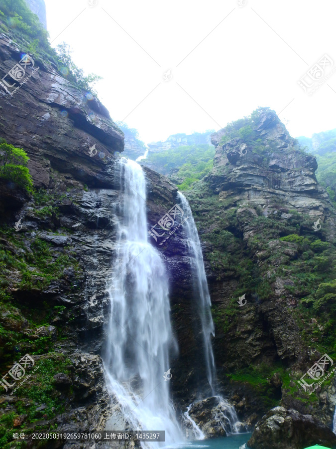 庐山三叠泉风景