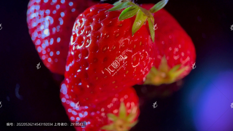 新鲜水果冬季草莓