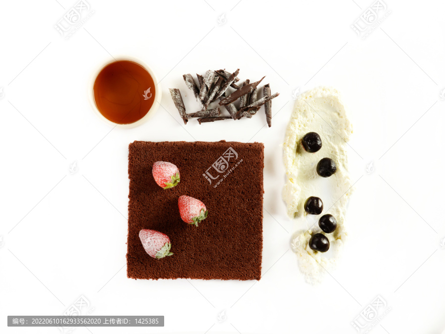 黑森林蛋糕巧克力蛋糕原料