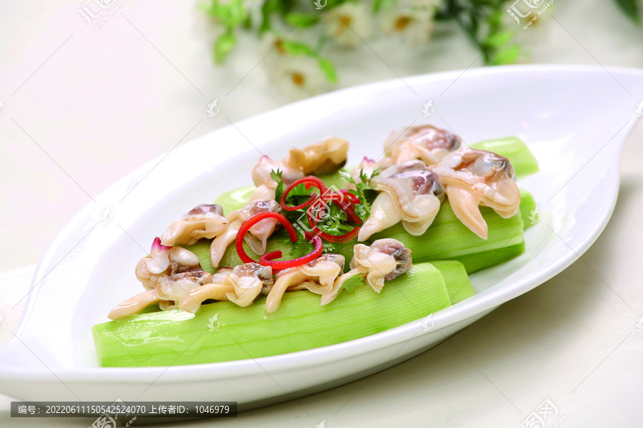 黄瓜拌蛤蜊肉