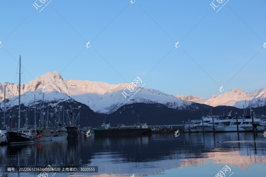 阿拉斯加雪山