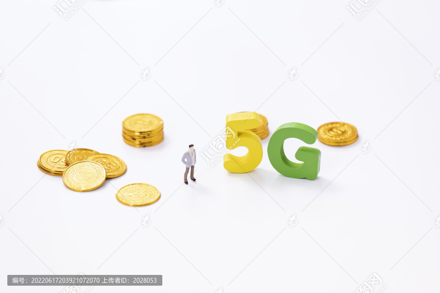 5G互联网通讯技术创意背景