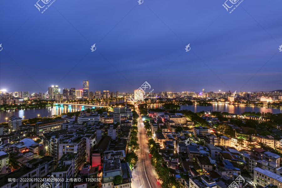 惠州西湖夜景