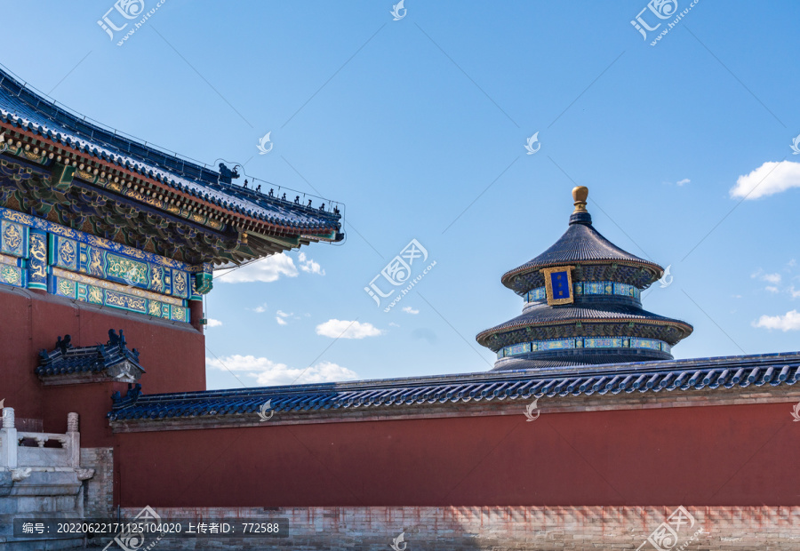 北京天坛建筑风景