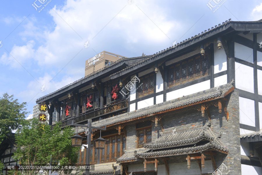 成都文殊坊名小吃钟水饺餐厅