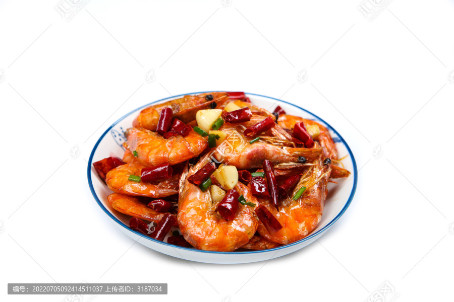 美味诱人的油焖大虾
