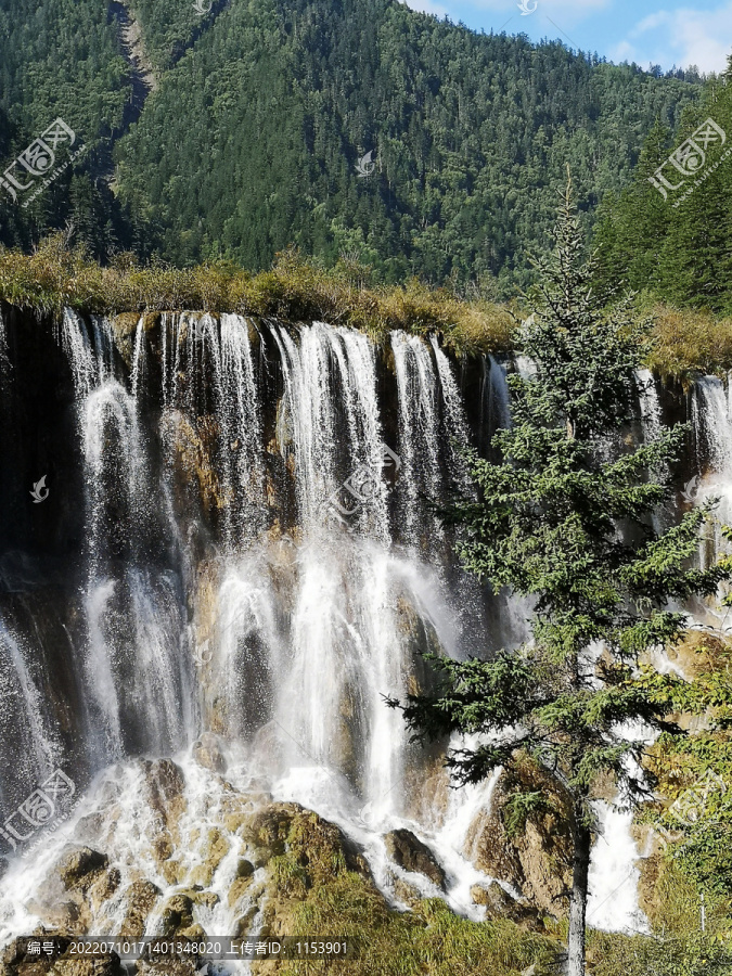高山瀑布