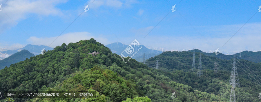 深圳凤凰山景观