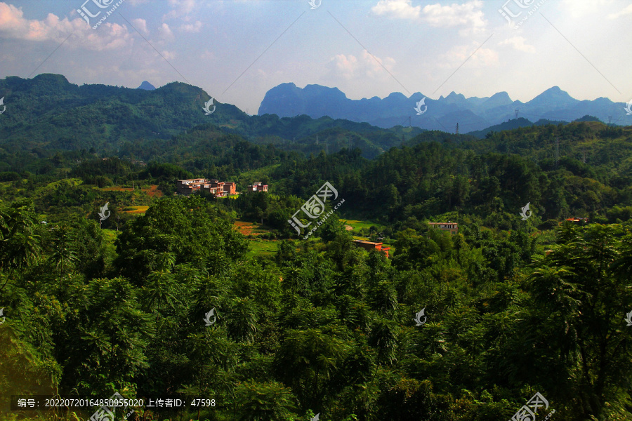 滇黔铁路沿线风景