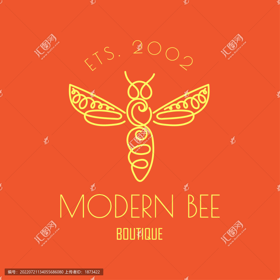 养蜂产业logo插图
