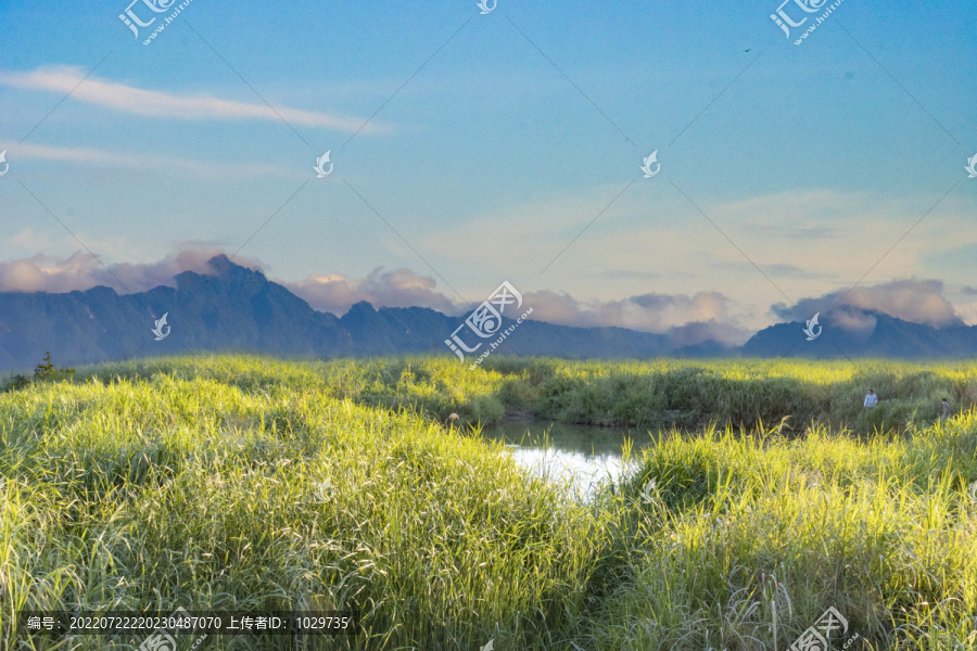 高山天空风景