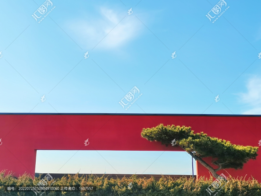 隆福寺红墙