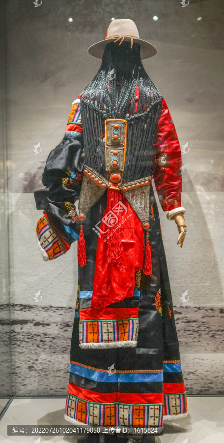 西藏服装藏族女子服饰西藏文化