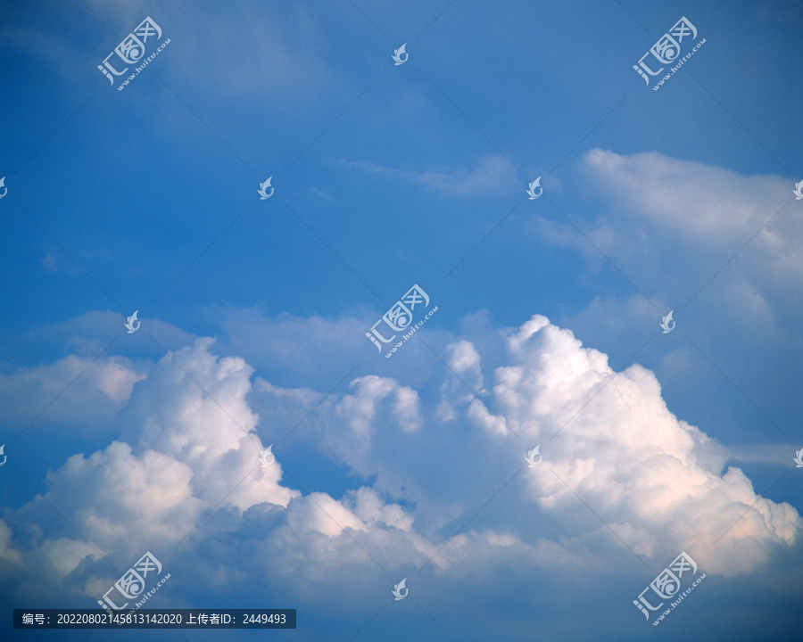 天空白云蓝天摄影素材