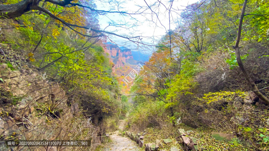 V形风景