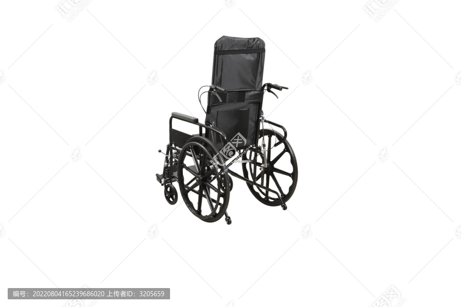 高靠背轮椅车