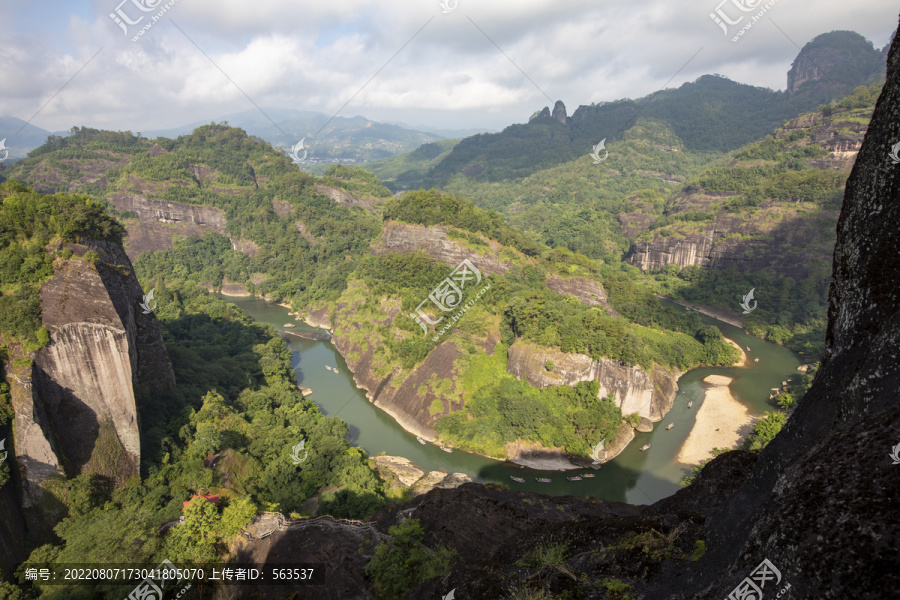 福建武夷山水风光