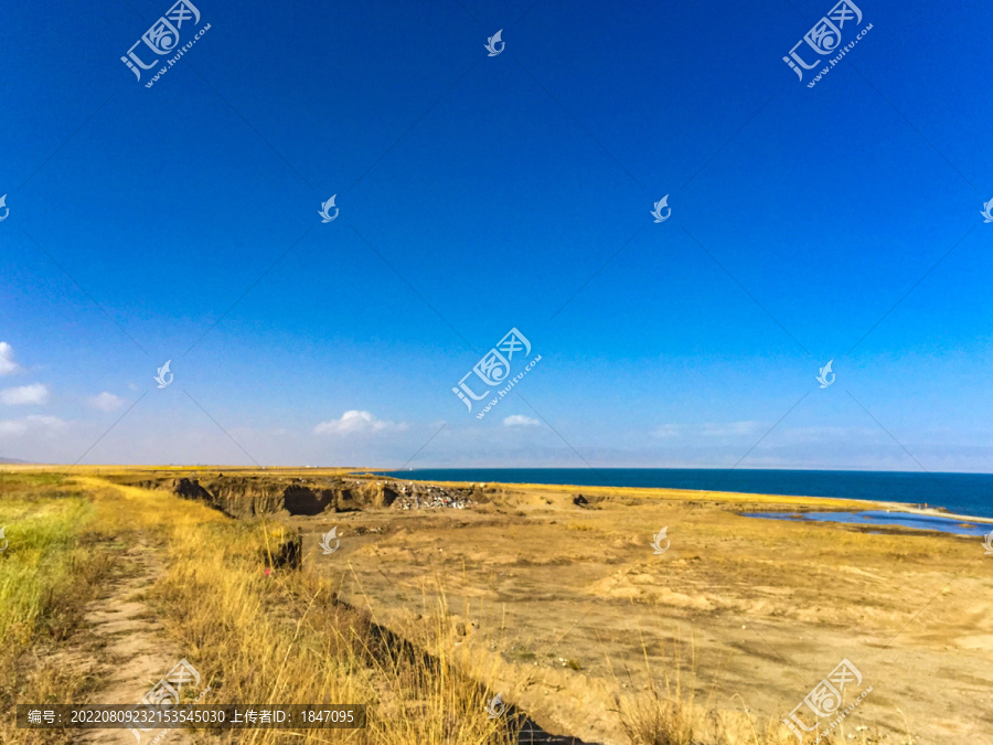 碧蓝青海湖