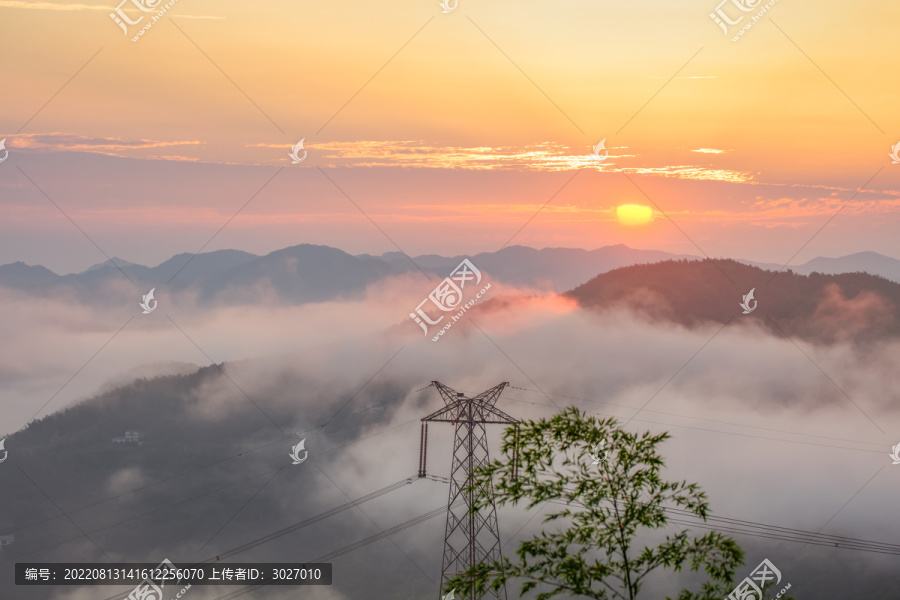 响洪甸水库日出