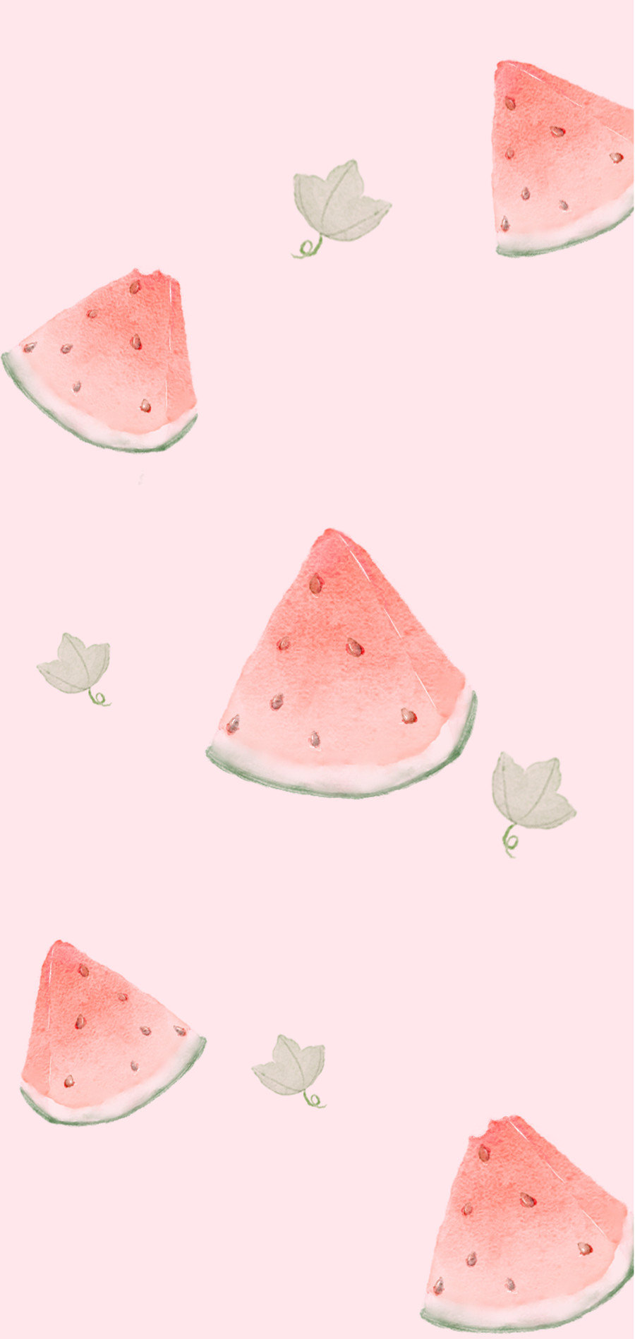 水果西瓜手机壳图案设计插画