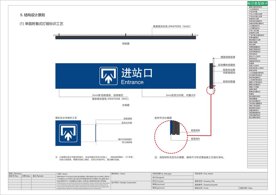 火车站导视设计通用矢量素材