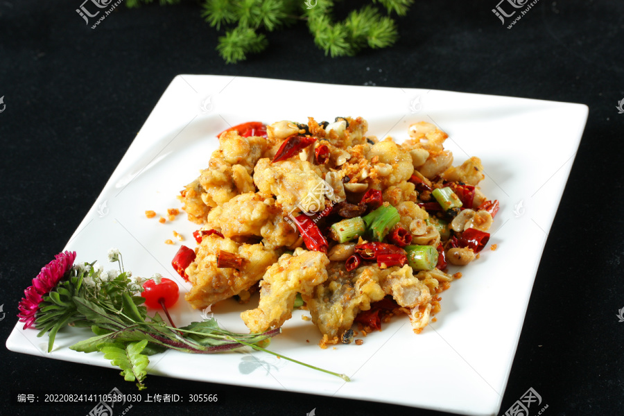 豆豉避风塘牛蛙
