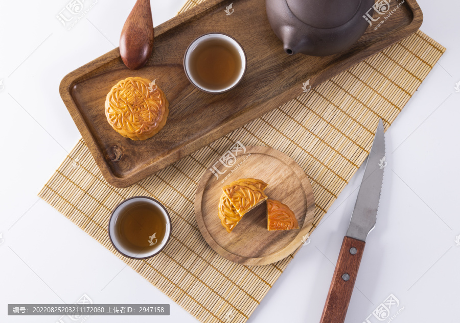 中国传统节日中秋节美食月饼