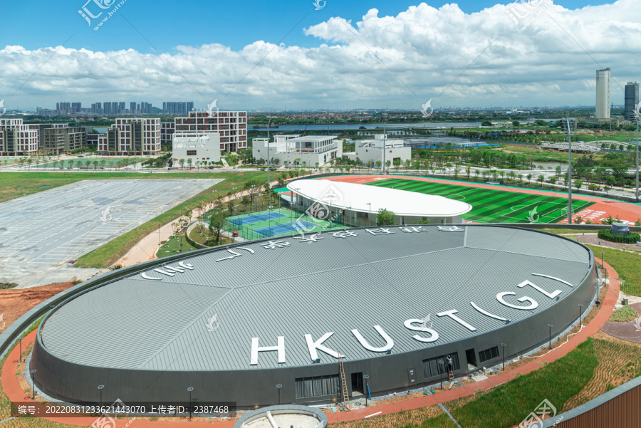 南沙香港科技大学体育馆风景