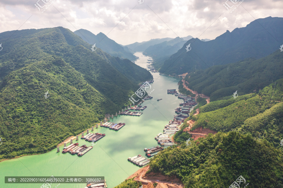 广西桂平大藤峡峡谷水利枢纽