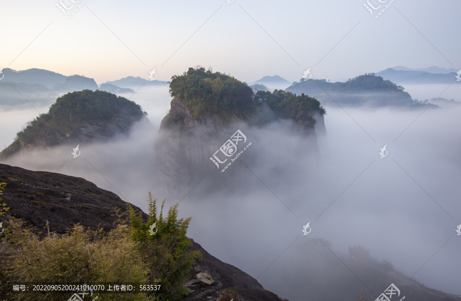 福建武夷山水风光