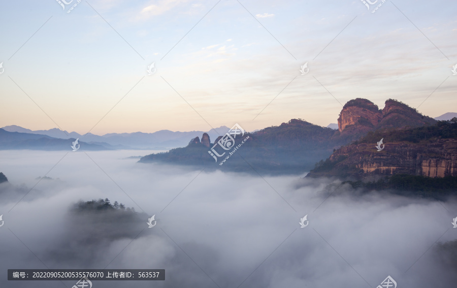 福建武夷山水风光