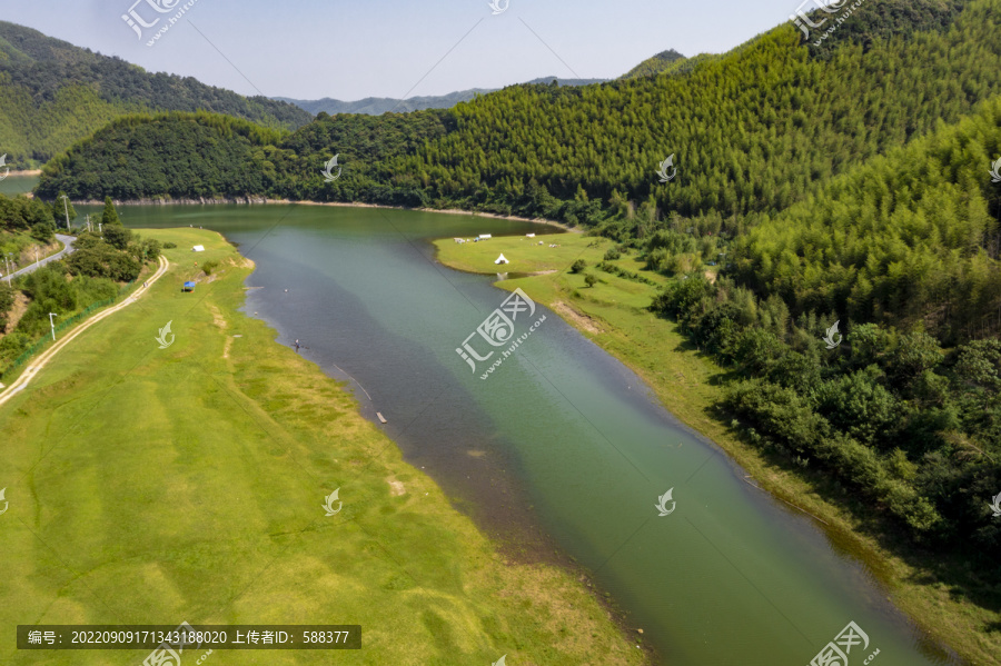 浙江湖州安吉赋石水库小杭坑