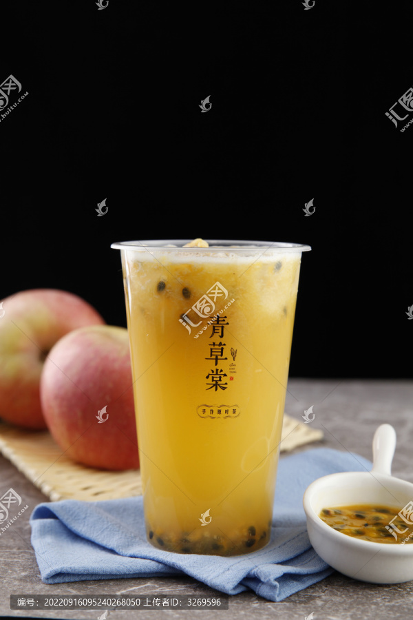 苹果百香汁