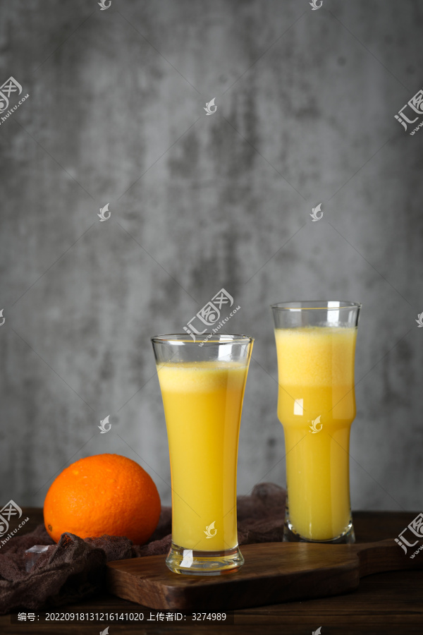 鲜榨鲜橙汁