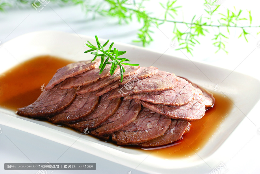 卤水牛键肉