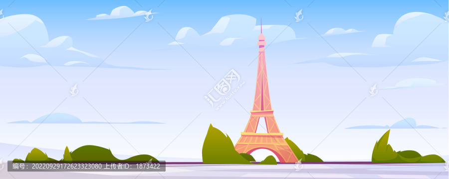 法国艾菲尔铁塔插图
