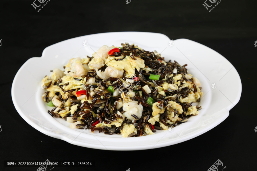 桂花香米炒虾球