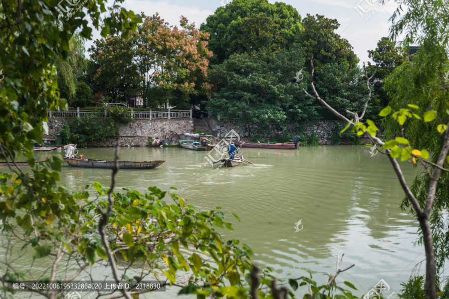 邵伯湖人文风景