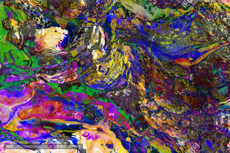 彩色抽象艺术大理石背景