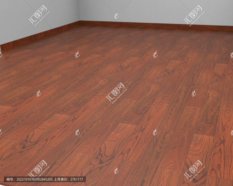 棕红色实木木地板