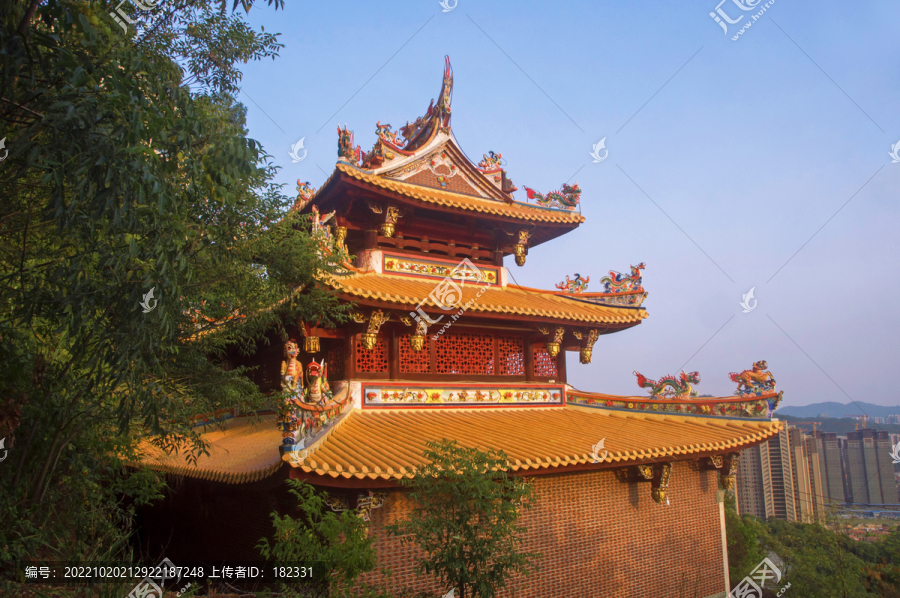 南安观音山寺庙建筑