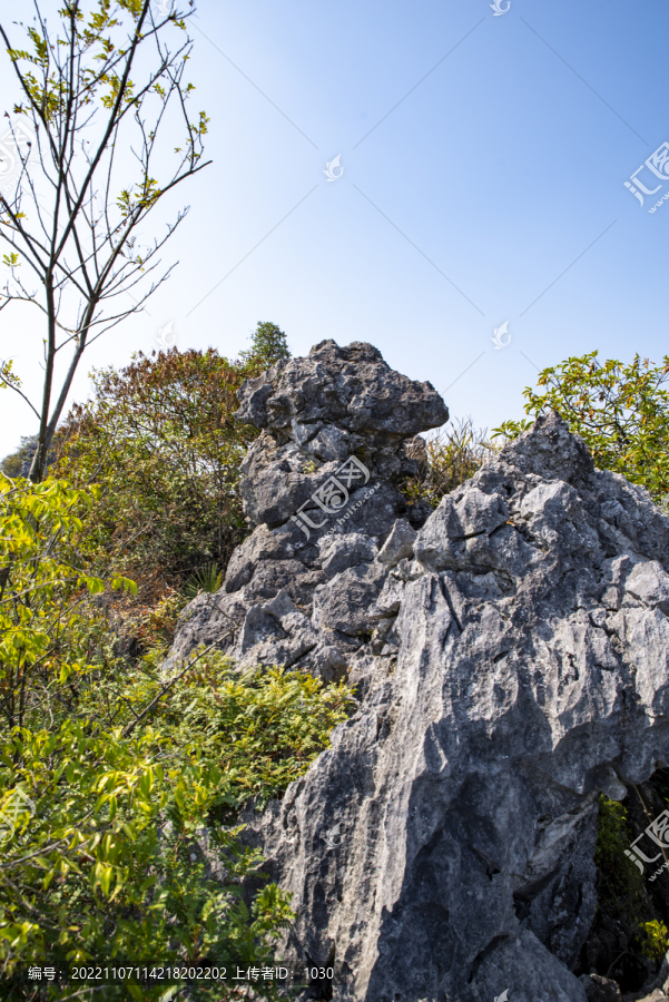 石头岩石石灰岩自然矿石