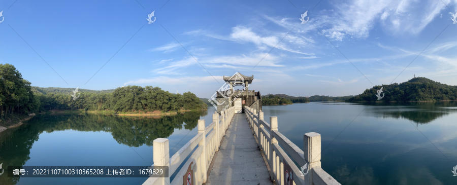 全景诗意山水风景如画